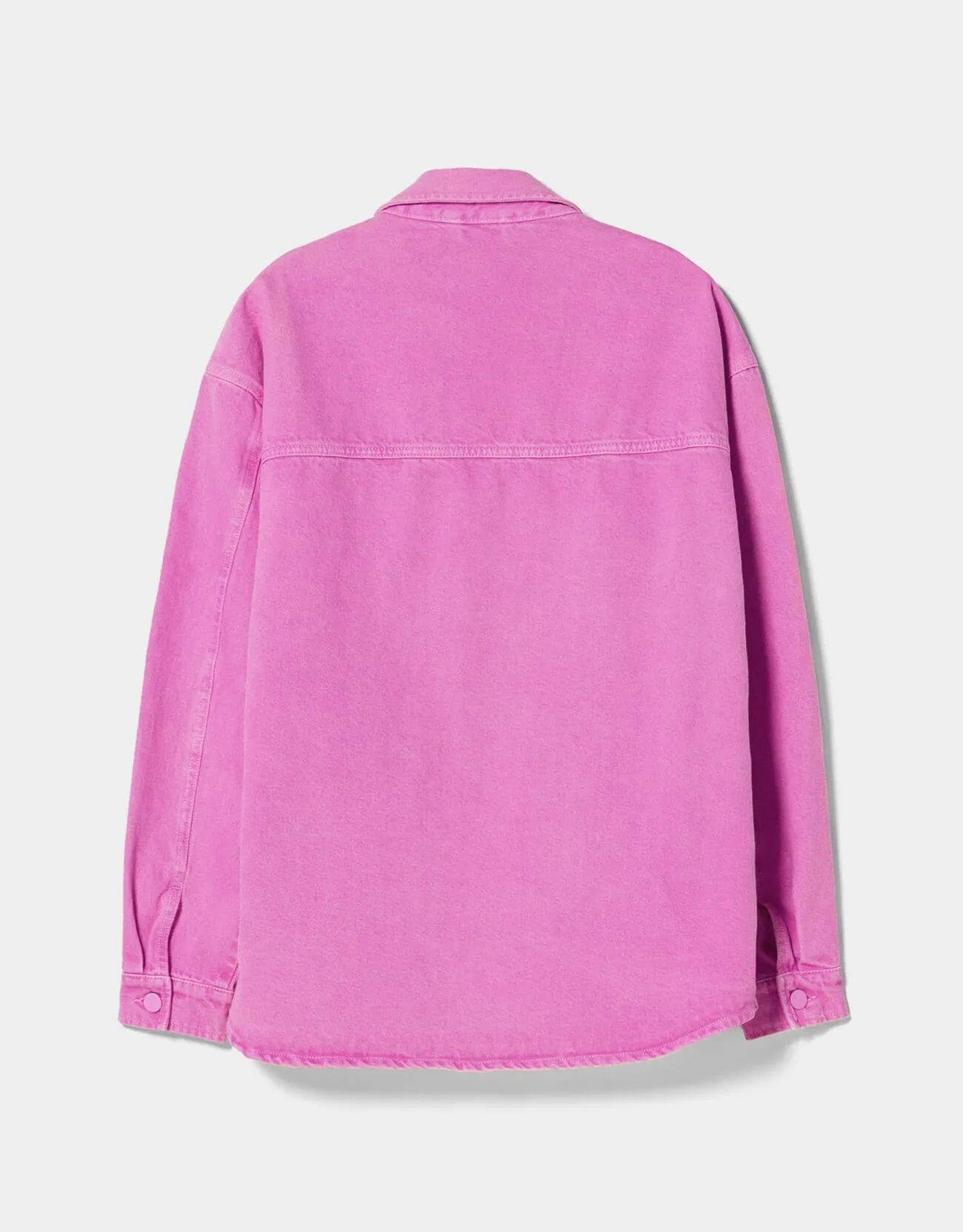 Farbige Hemdjacke aus Denim